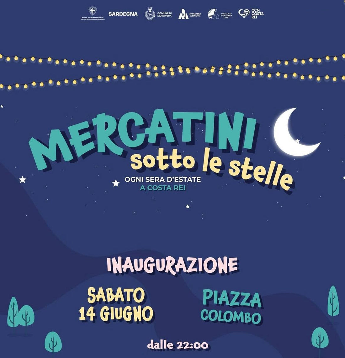 Mercatini sotto le Stelle - 14 Giugno al 7 Settembre