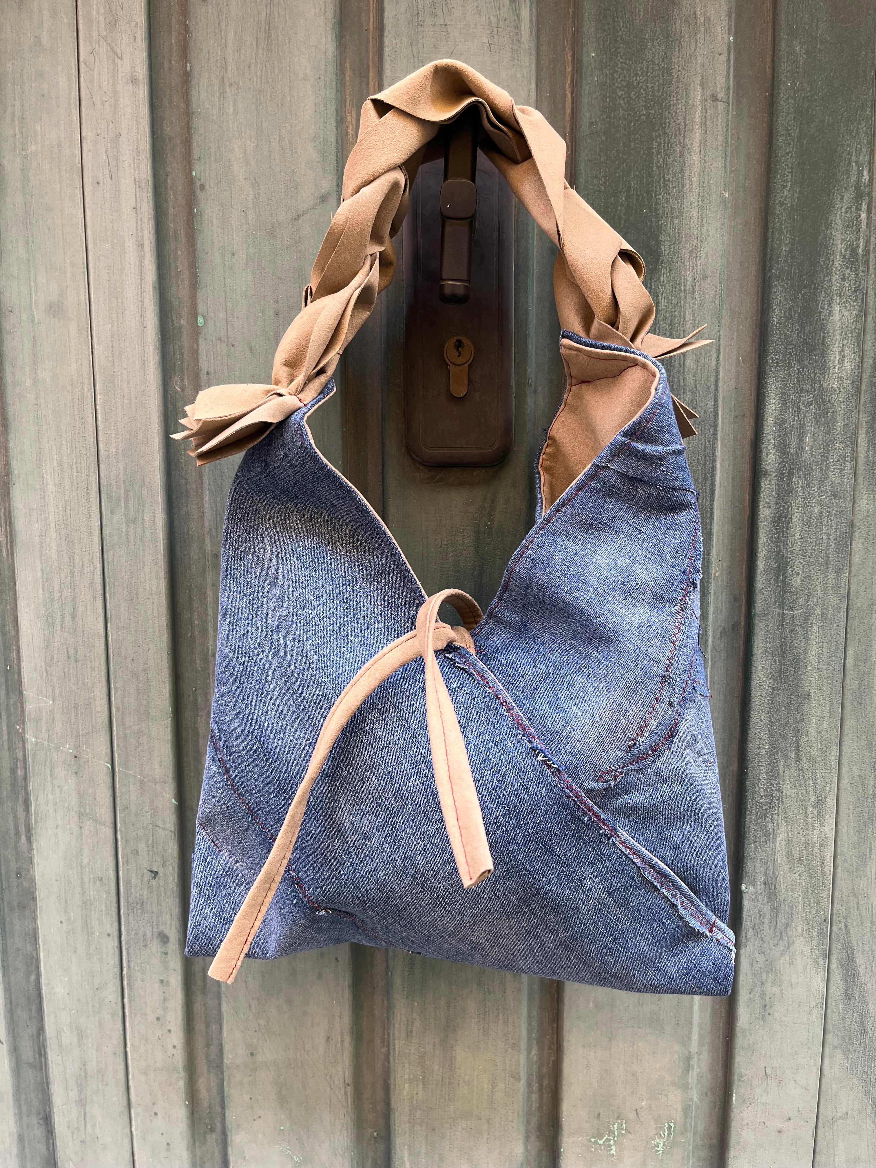 Jeans e Treccia suede