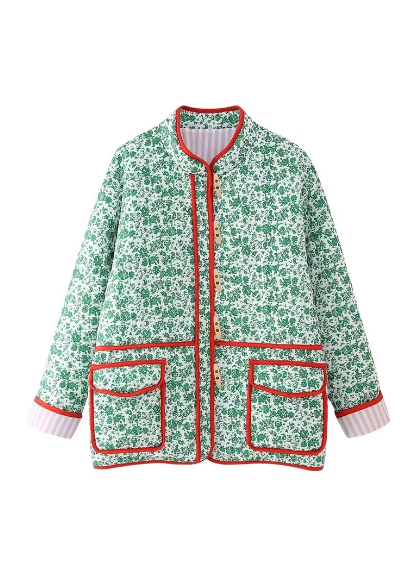 Giacca floreale