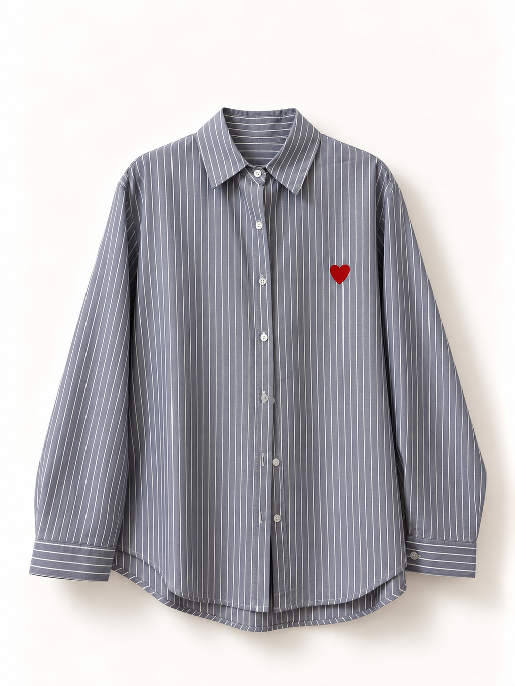 Camicia Righe Love