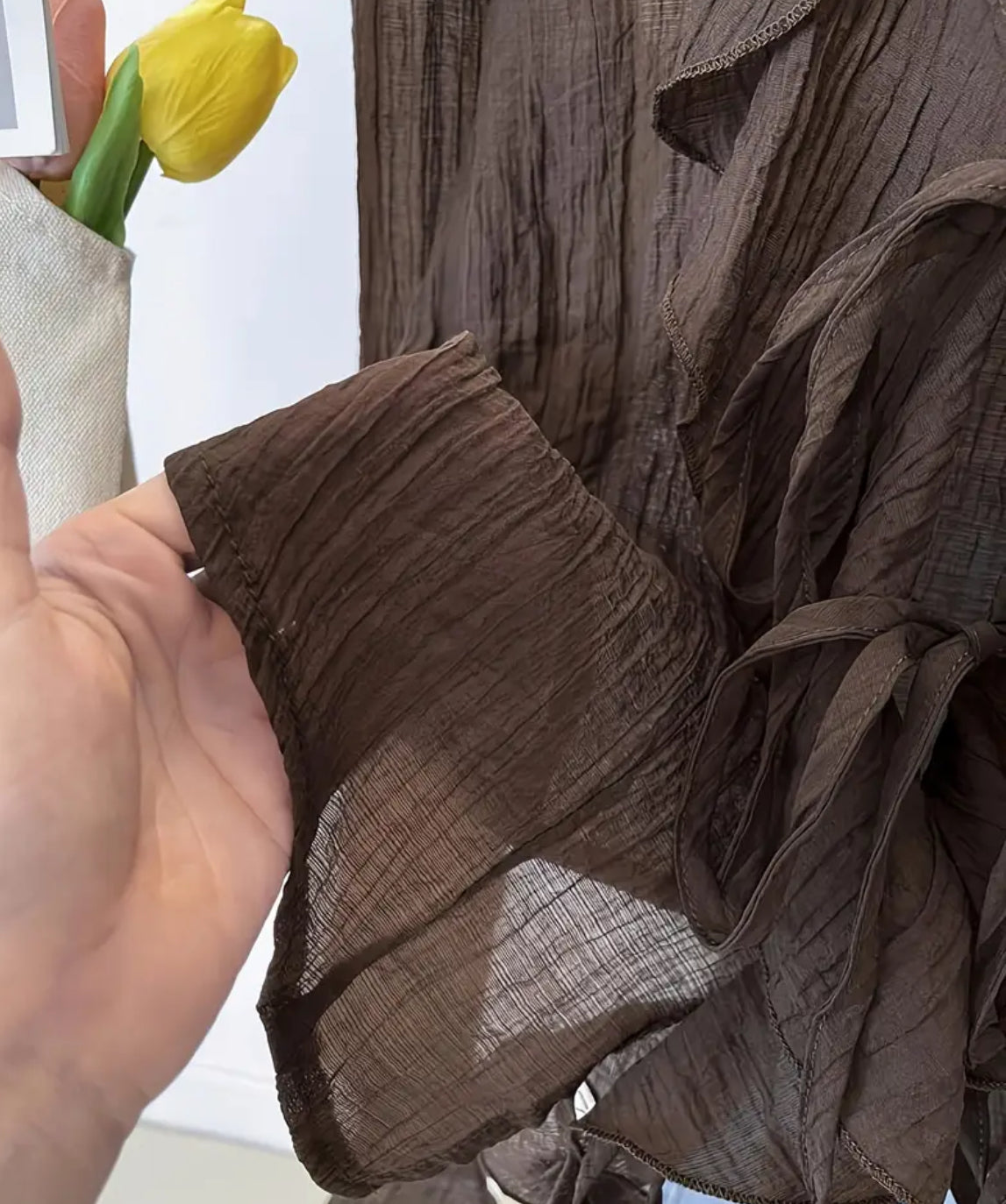 Camicetta volant fiocco