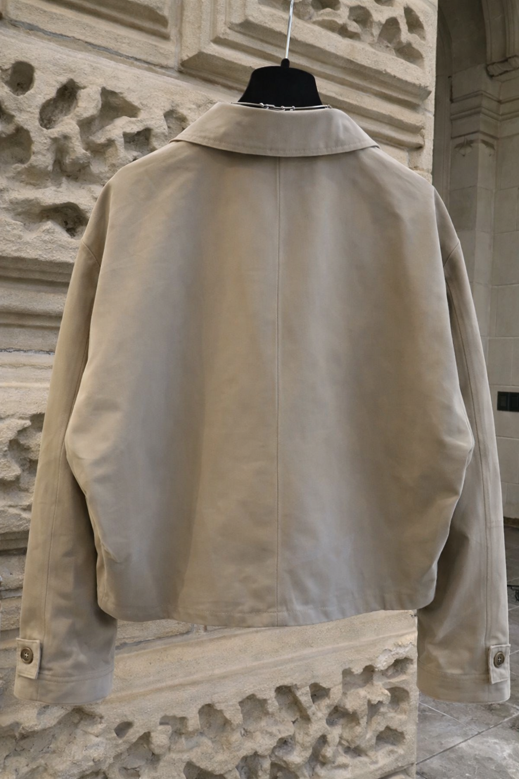 Giacca a vento interno quadri