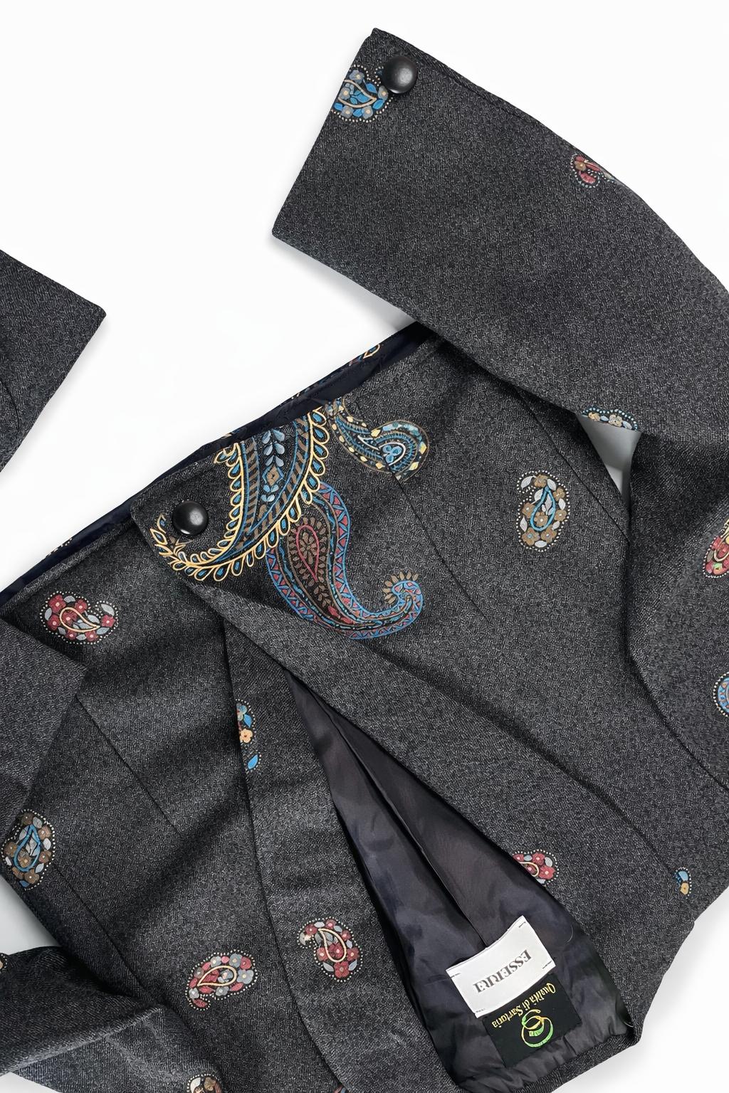 VNG Motivo Paisley: Giacca&Borsa