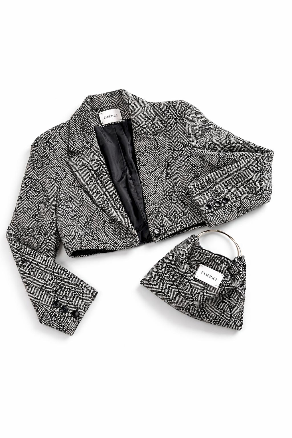 VNG Motivo Tweed: Giacca&Borsa
