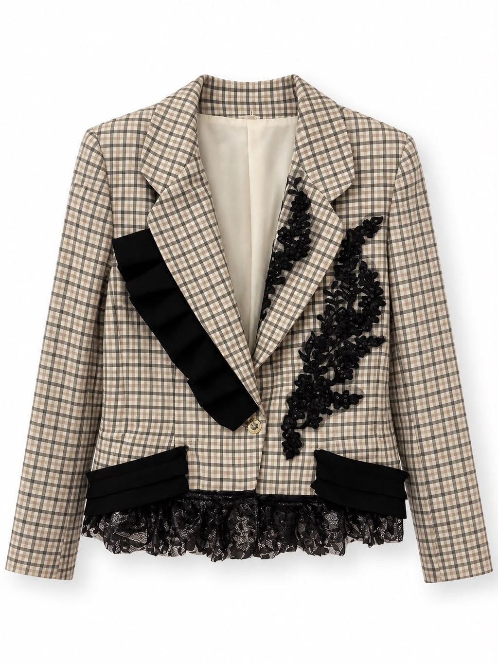 Blazer Sartoriale a Quadri