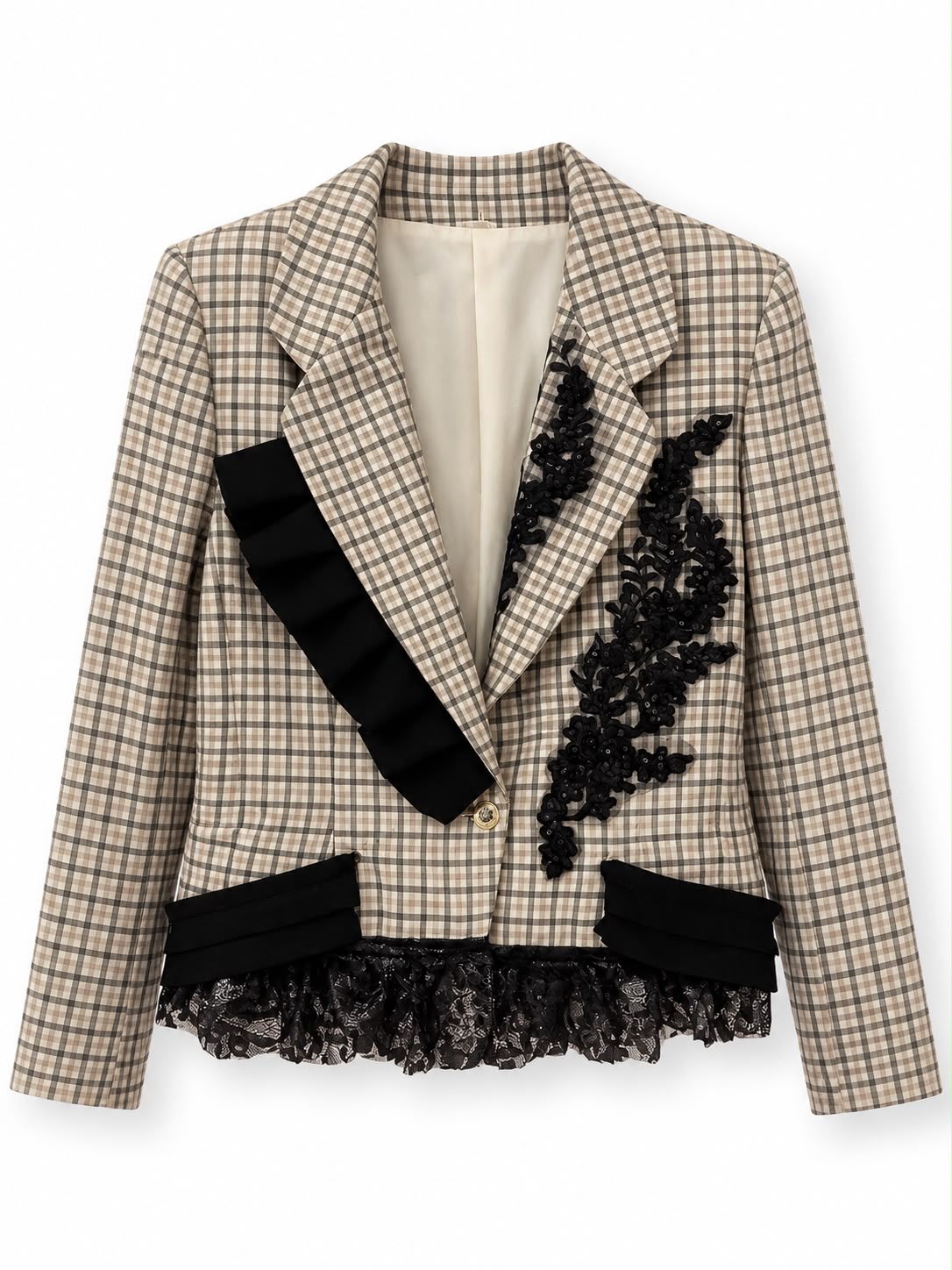 Blazer Sartoriale a Quadri
