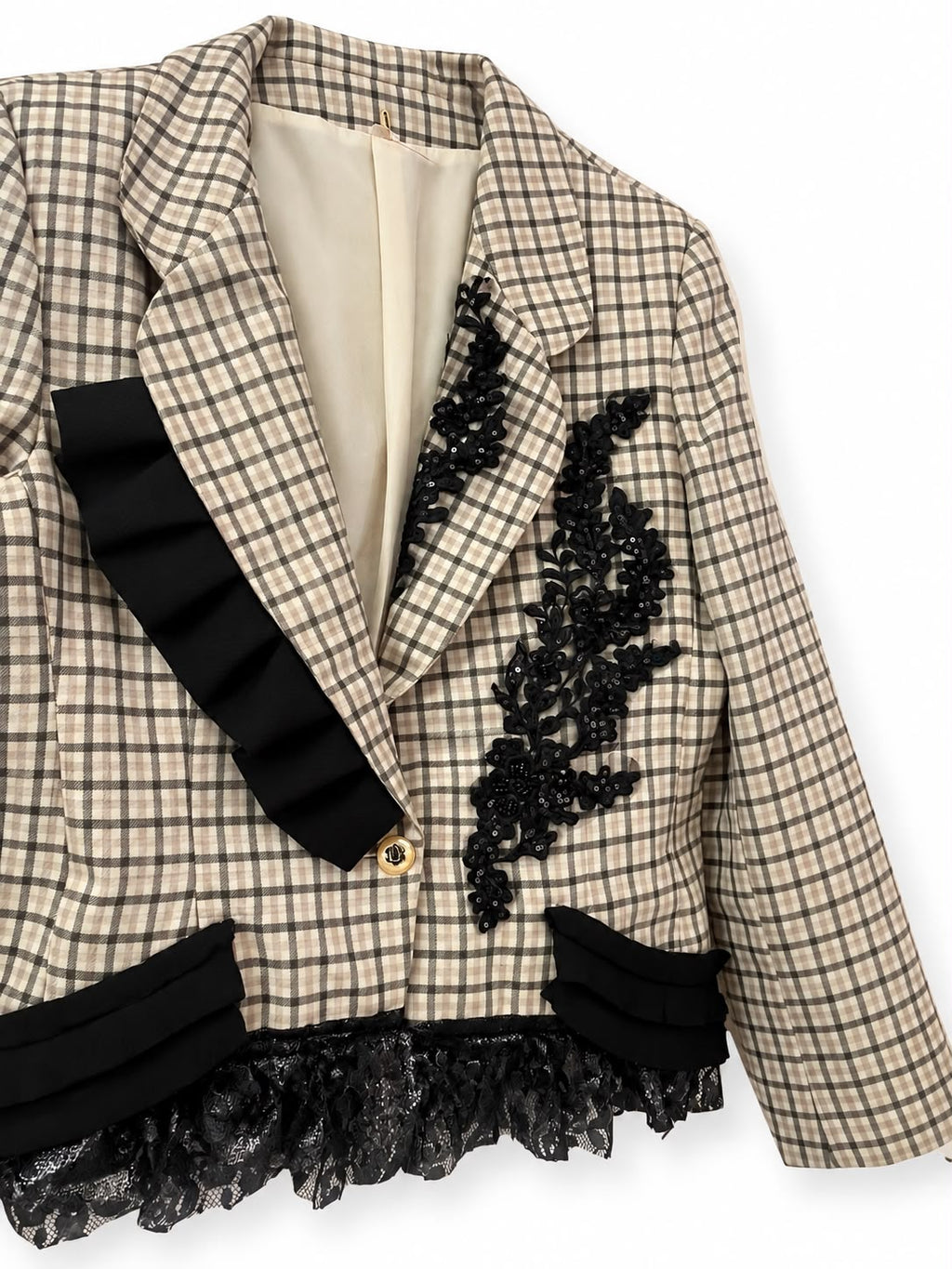 Blazer Sartoriale a Quadri