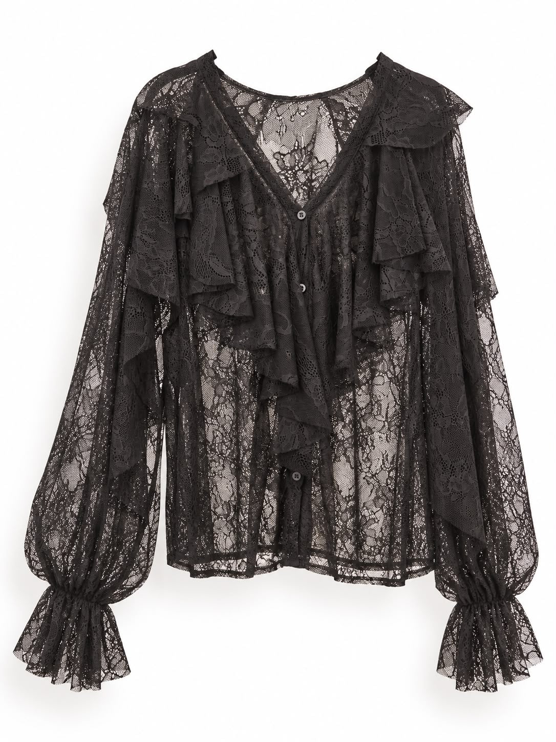 Camicia in Pizzo