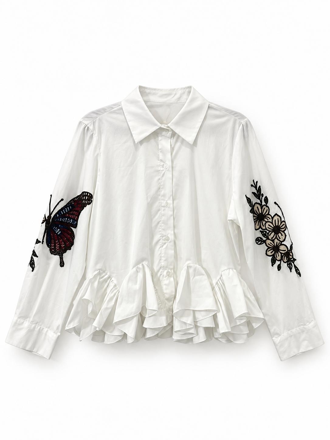 Camicia Ricamata