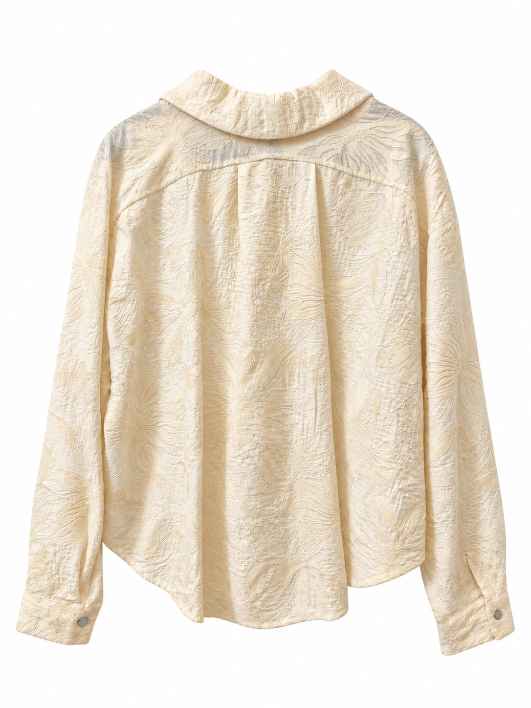 Camicia con Ricami&Paillettes