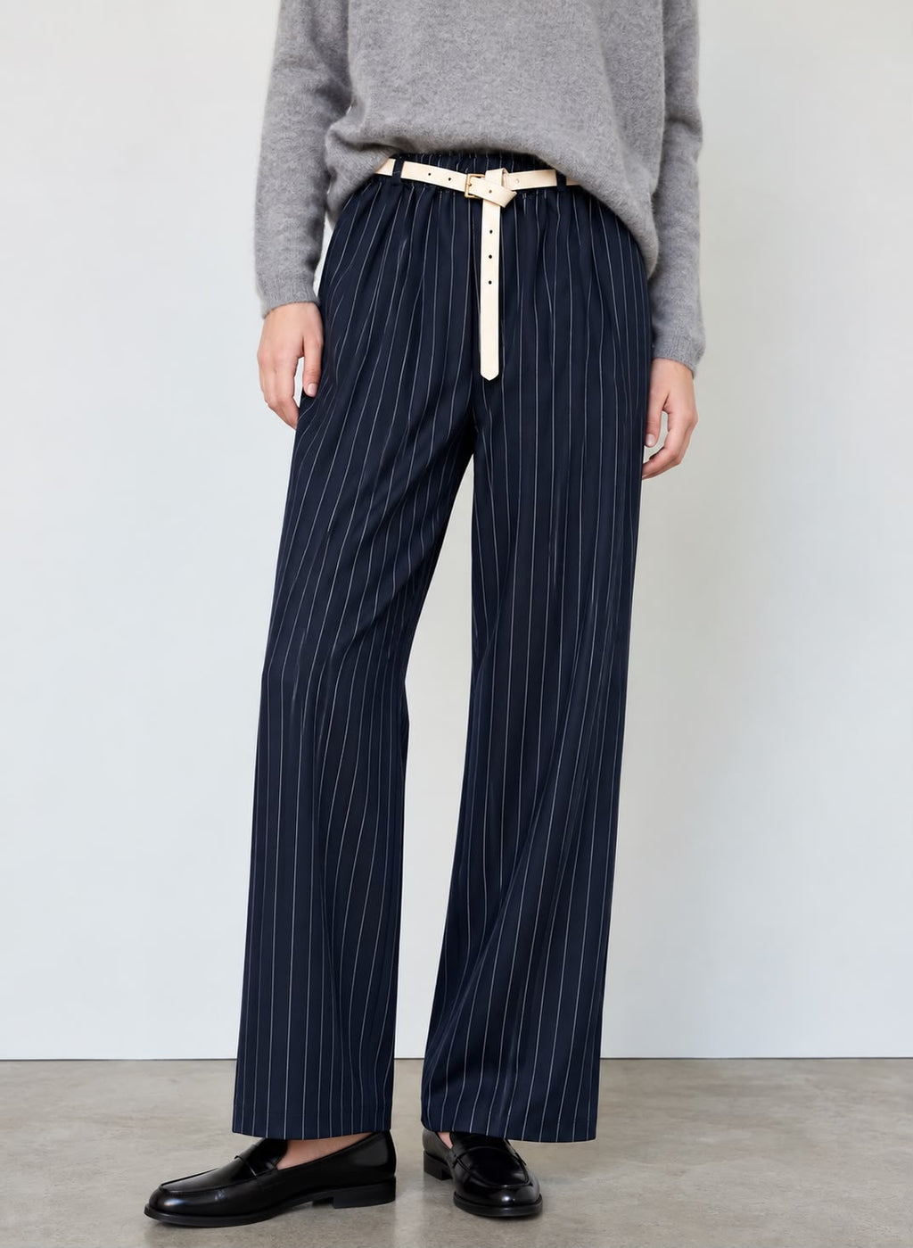 Pantalone Morbido Gessato