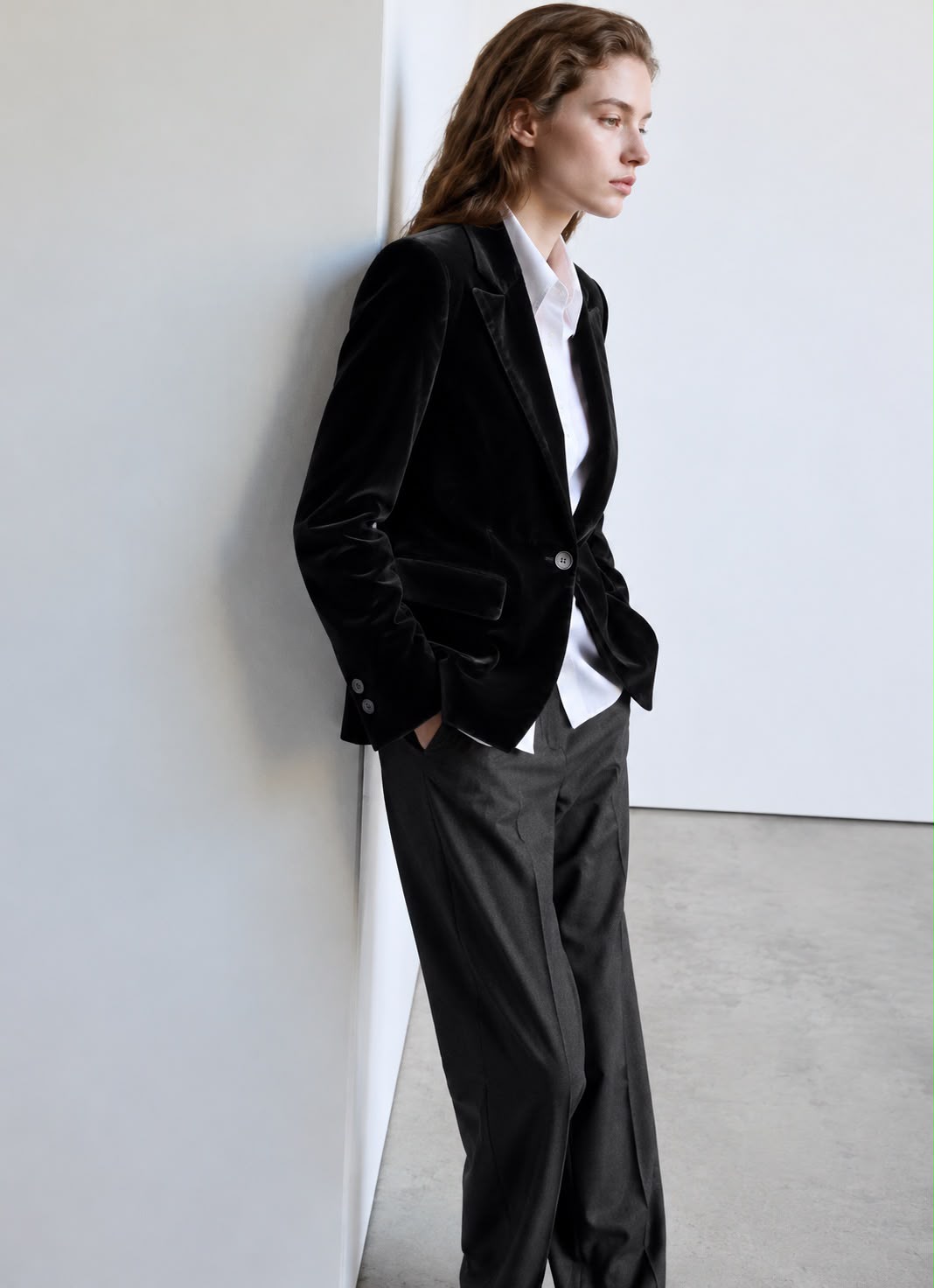 Blazer Elegante in Velluto
