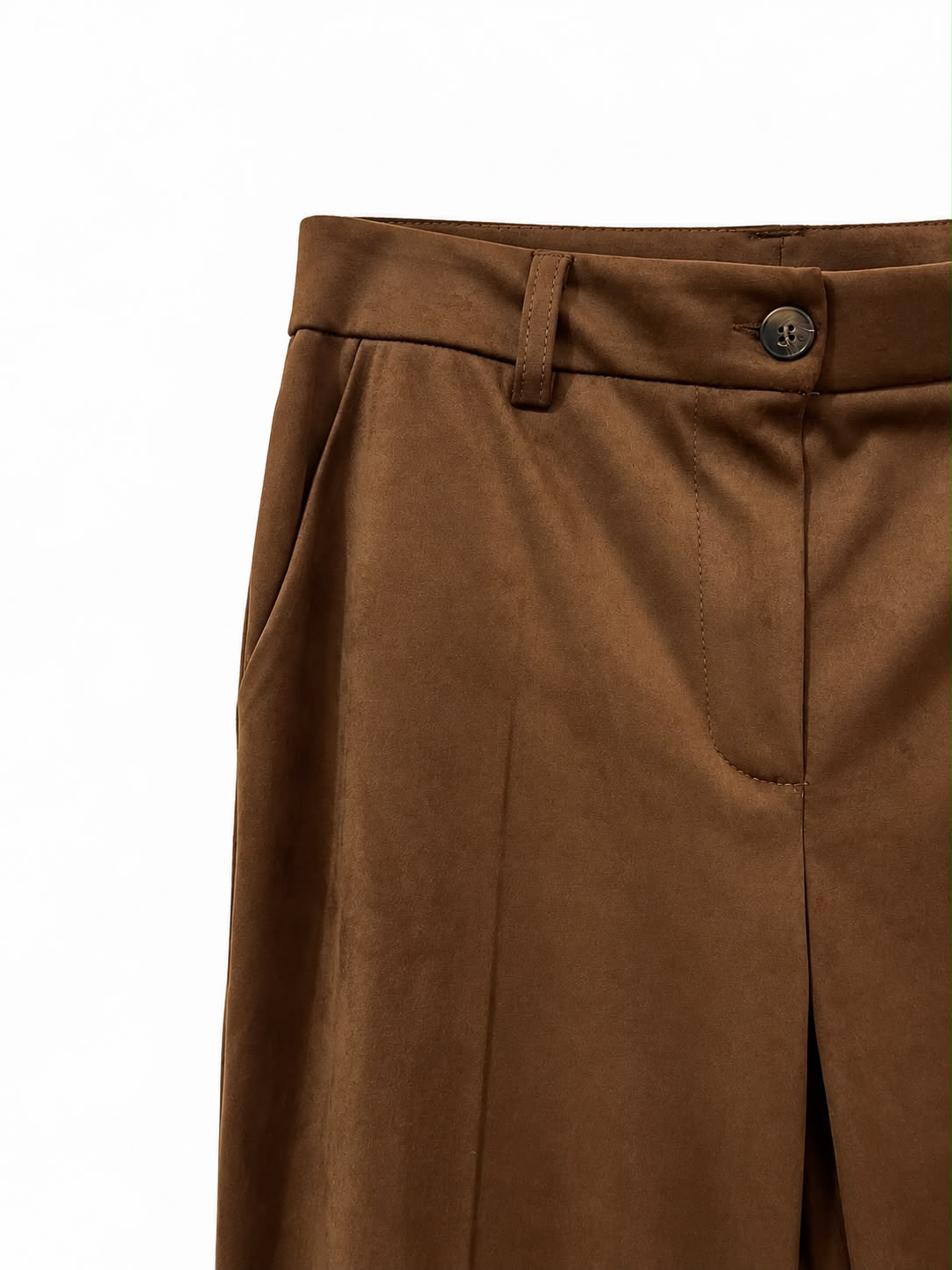 Pantaloni effetto Suede