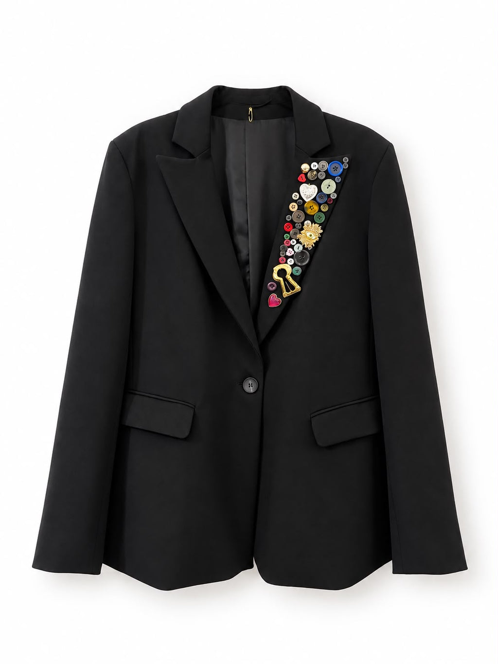 Blazer con Bijoux