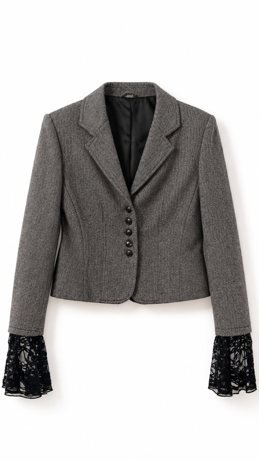 Blazer Tailored Sequin&Lace
