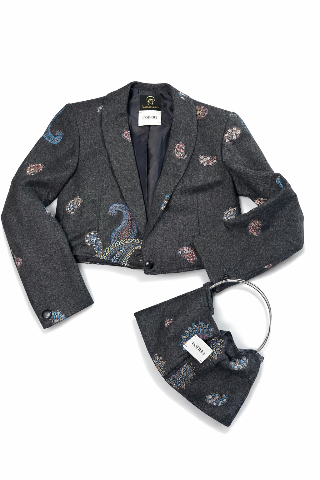 VNG Motivo Paisley: Giacca&Borsa
